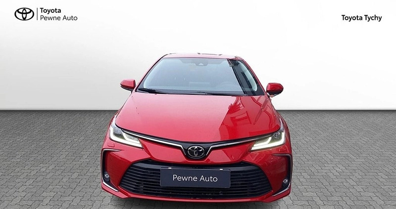 Toyota Corolla cena 93900 przebieg: 11139, rok produkcji 2022 z Tychy małe 191